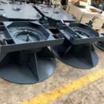 回转式中心支座